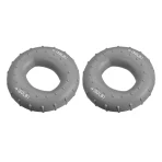 High Elasticity Textured Silicone Hand Grip Strengtheners 2 Pcs